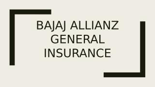 Bajaj Allianz General Insurance.pptx