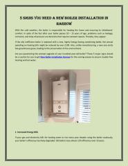 5 Signs You Need a New Boiler Installation in Harrow.pdf