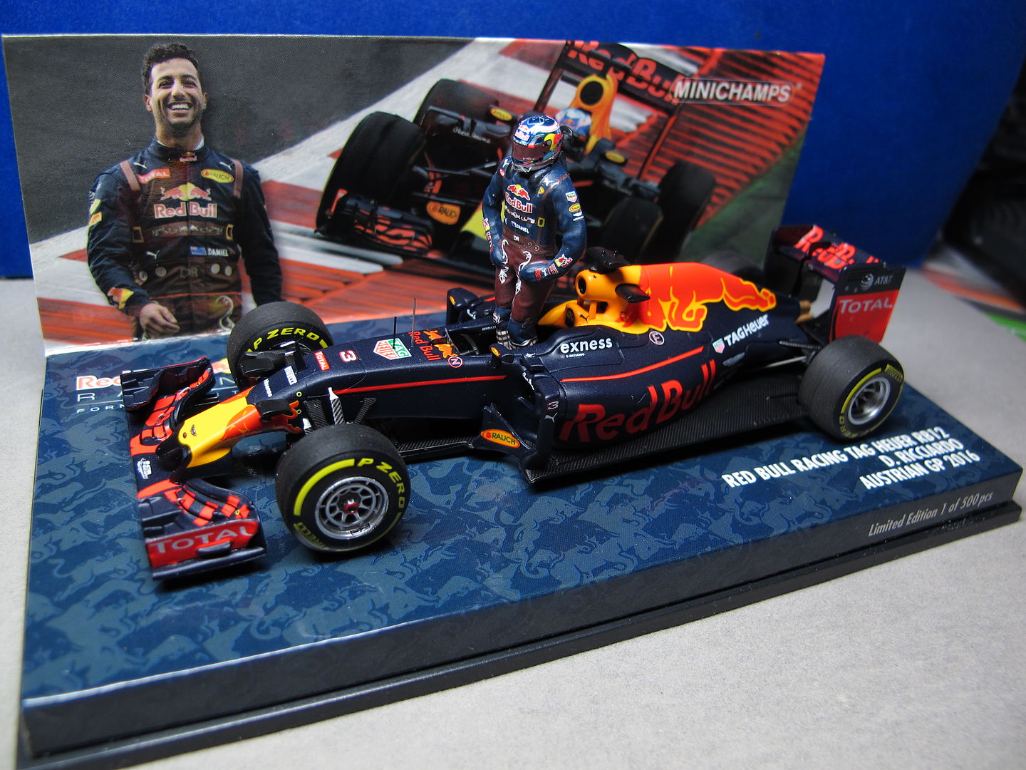 Formula 1 №43 -- Red Bull RB12 - Макс Ферстаппен (2016)