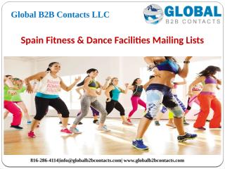 Spain Fitness & Dance Facilities Mailing Lists.pptx